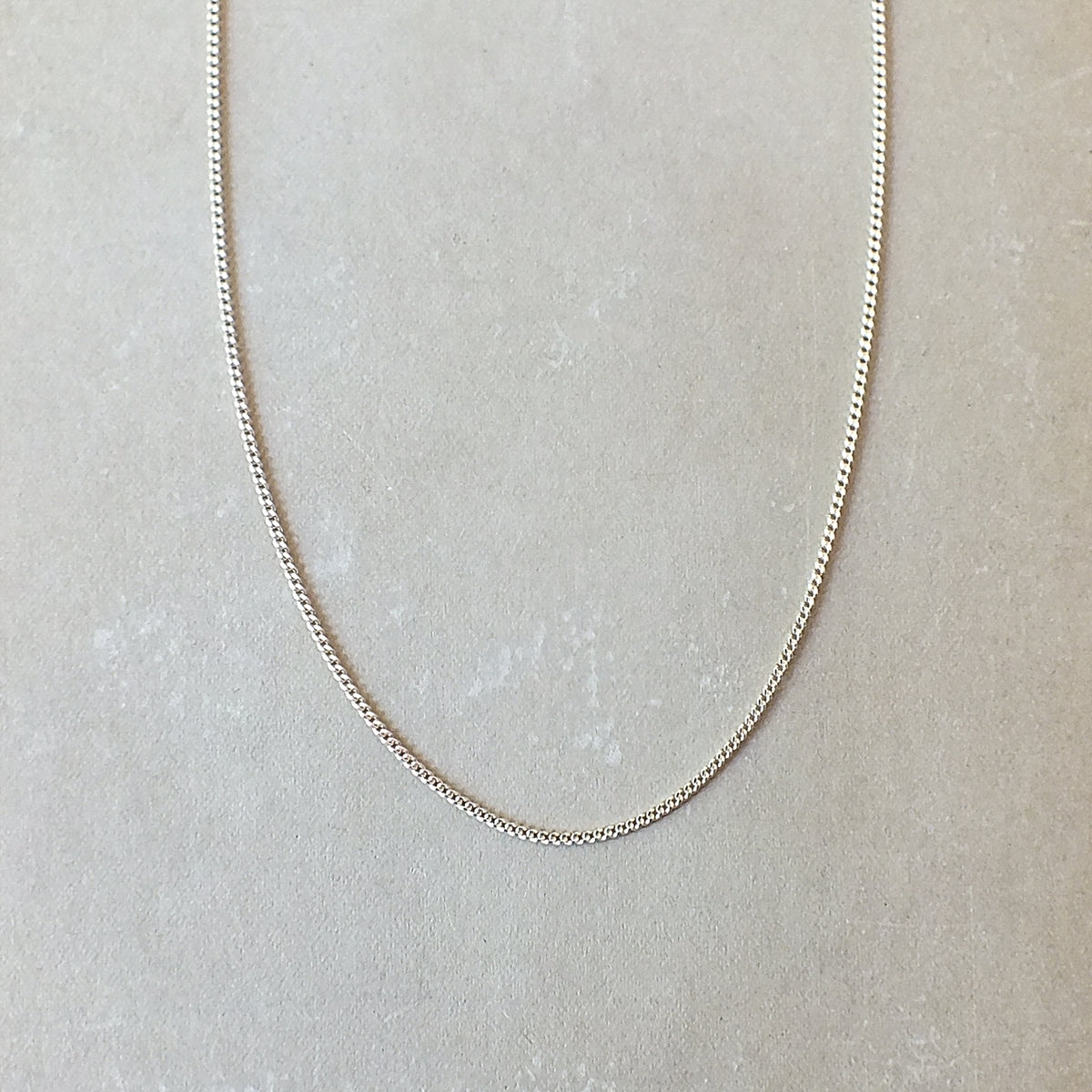 Curb Chain Necklace - Becoming Jewelry