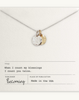 Count My Blessings Necklace