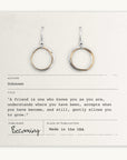 Friendship Circles Earrings