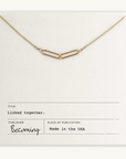 Small Linked Together Necklace