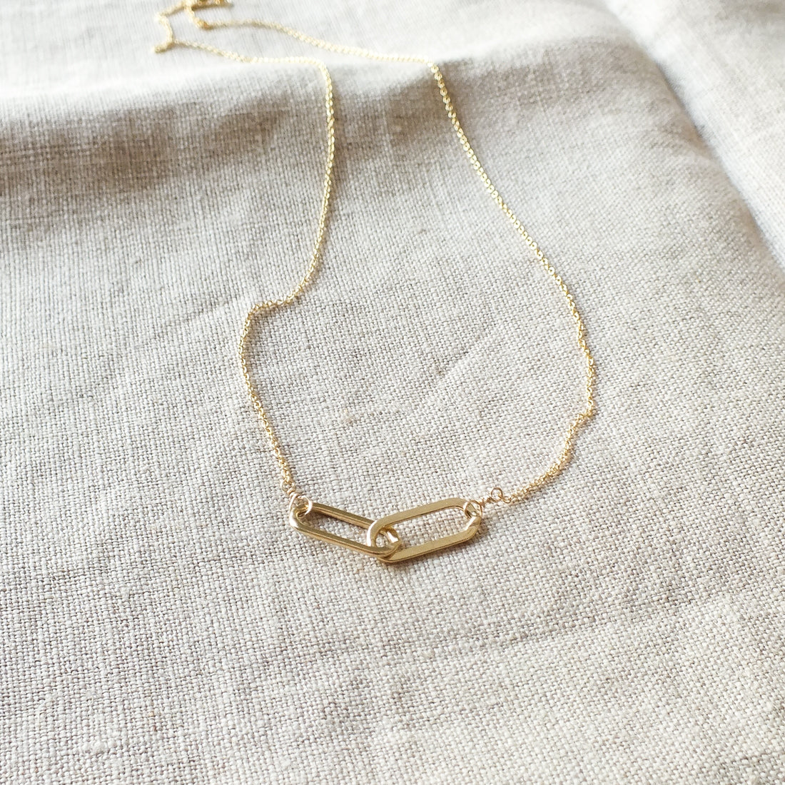Linked Together Necklace by Becoming Jewelry