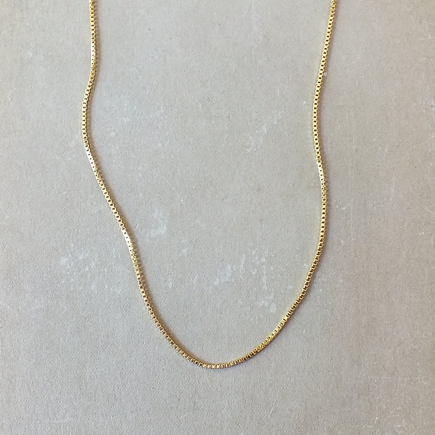 Box Chain Necklace
