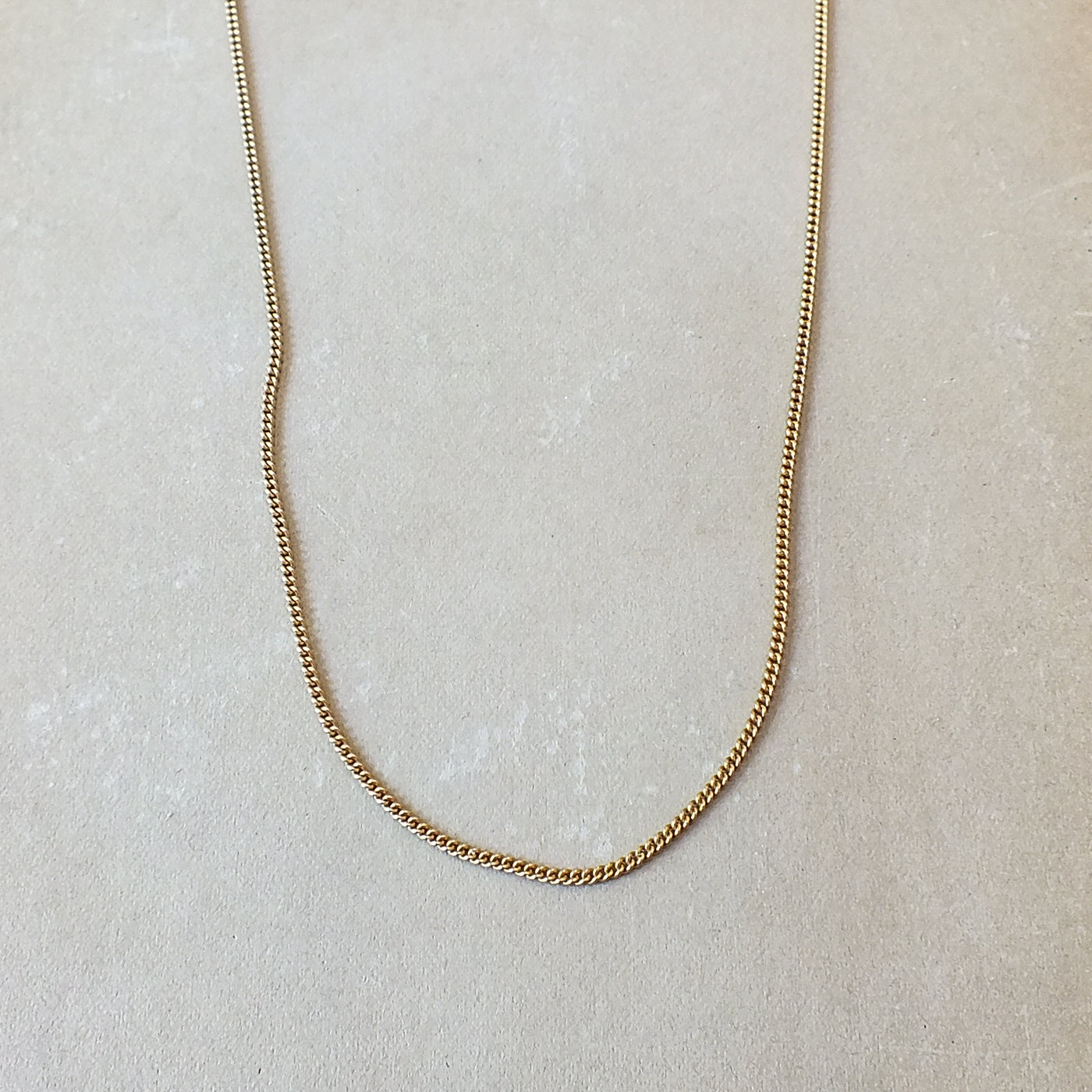 Curb Chain Necklace