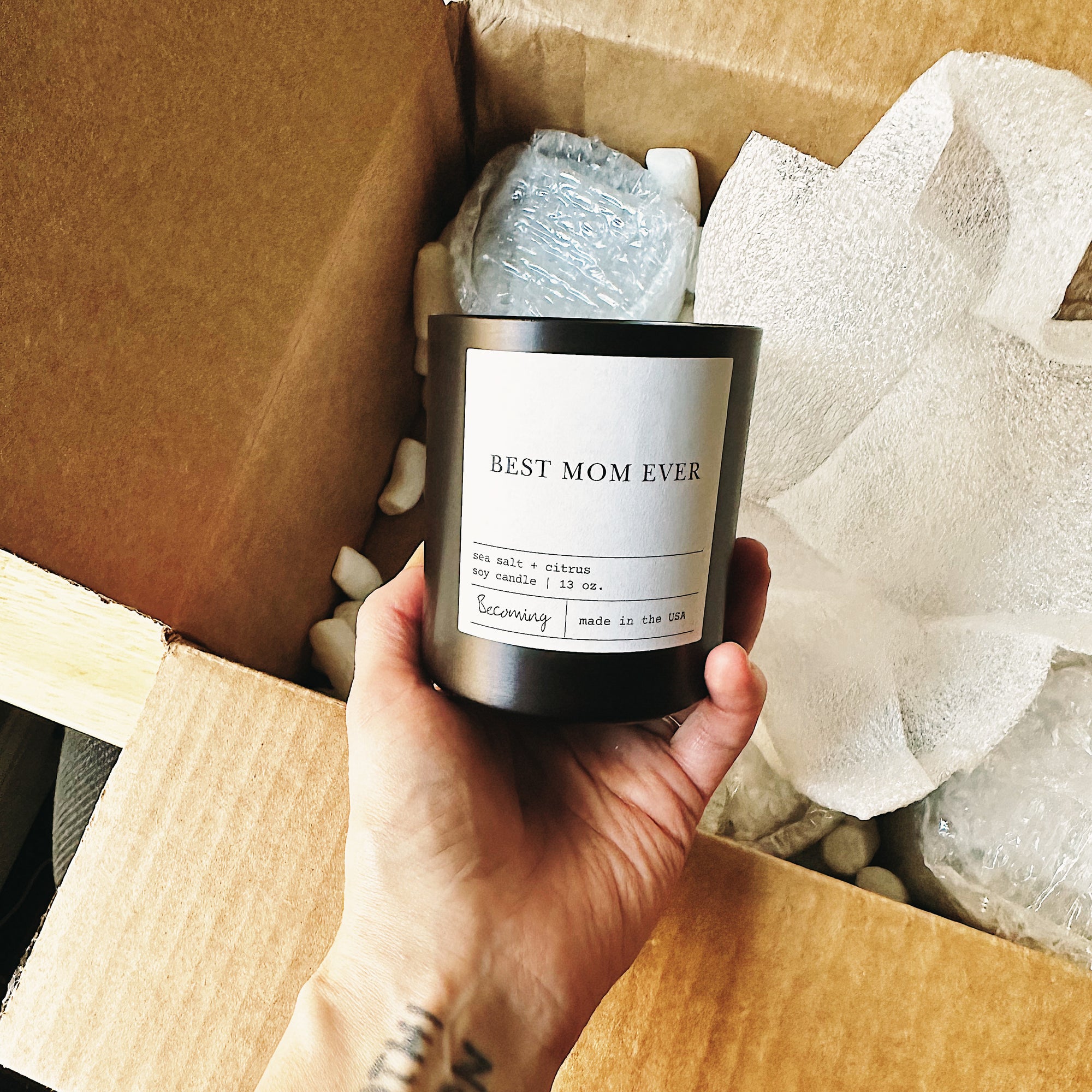 Best Mom Ever Candle