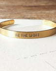 Be The Light Cuff Bracelet