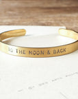 To The Moon Cuff Bracelet