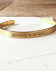 Onward & Upward Cuff Bracelet