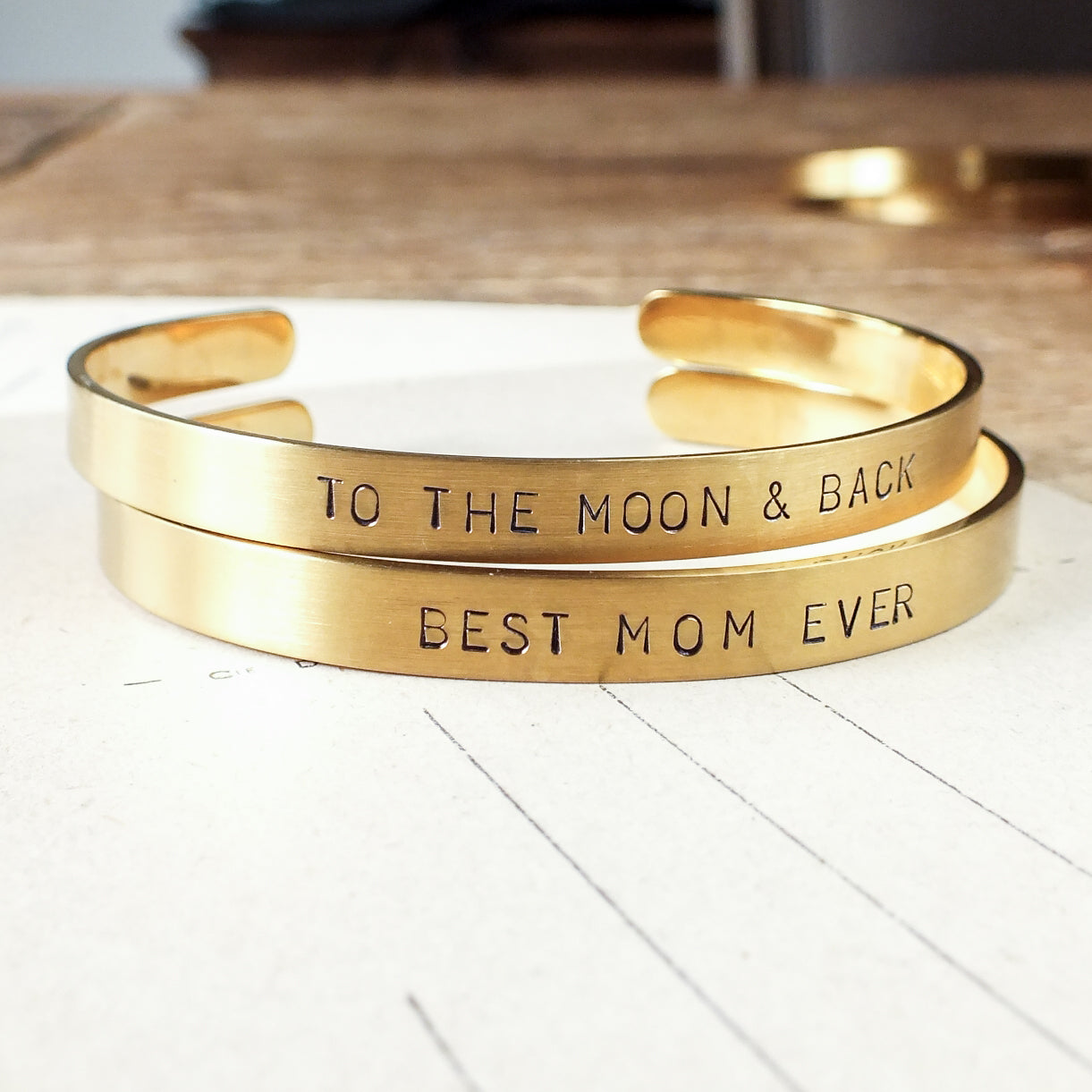 Best Mom Ever Cuff Bracelet