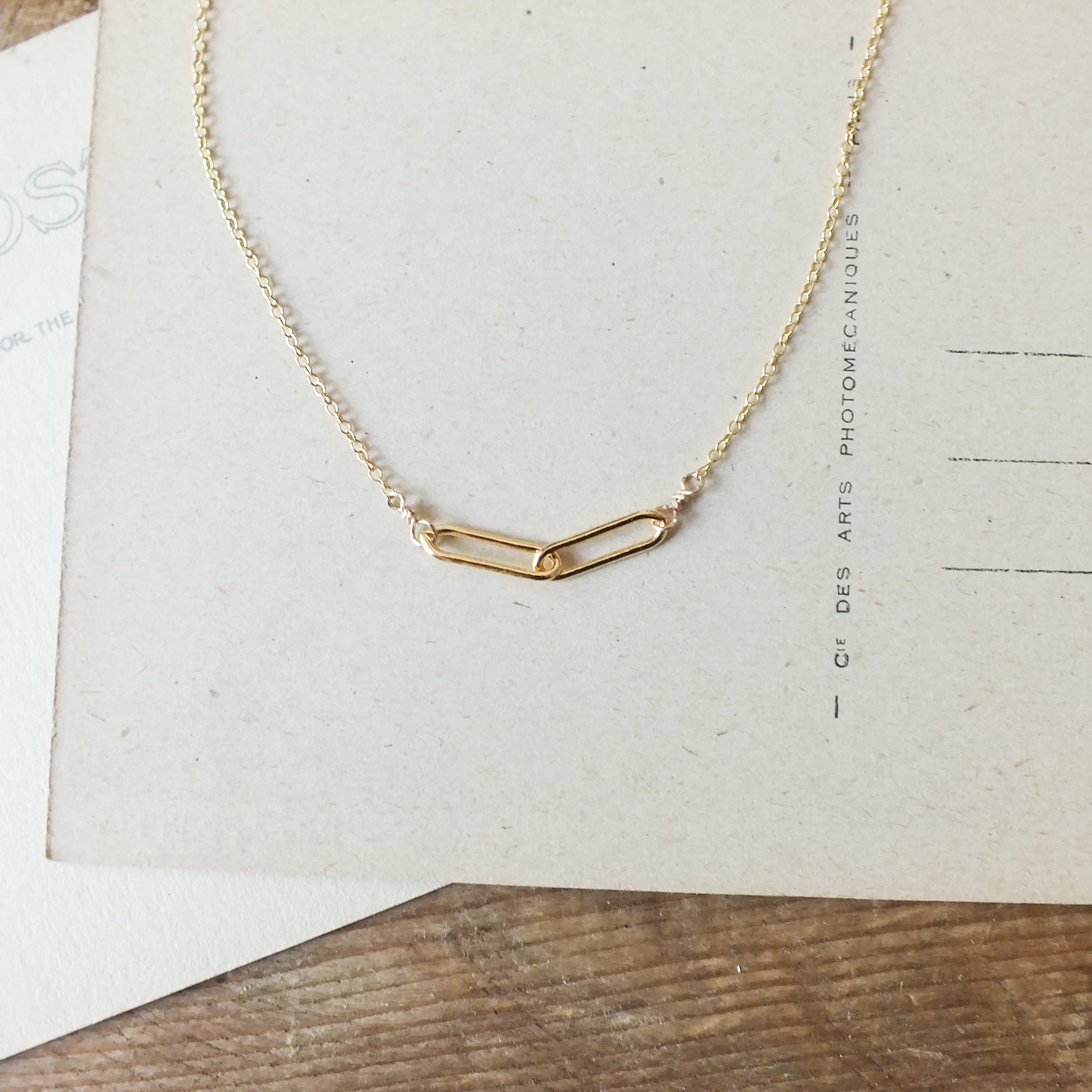 Small Linked Together Necklace