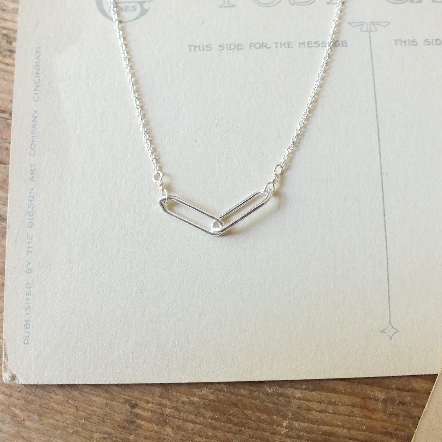 Small Linked Together Necklace