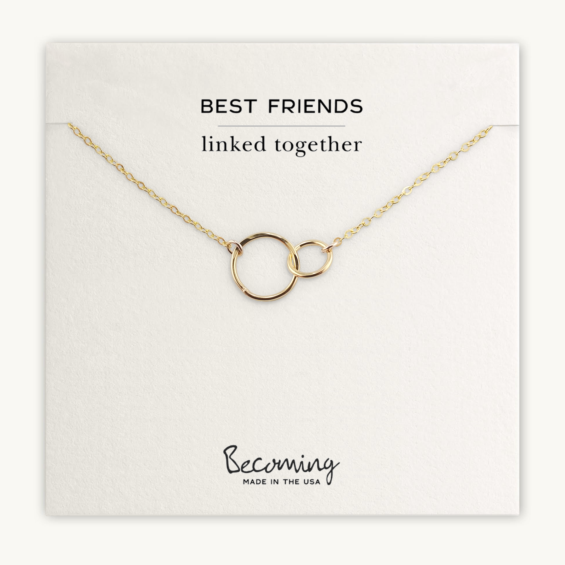 Friendship Jewelry & Best Friend Necklaces - Meaningful Gifts - Becoming Jewelry