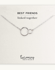 Best Friends Necklace - Linked Circles