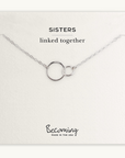 Sisters Necklace - Linked Circles