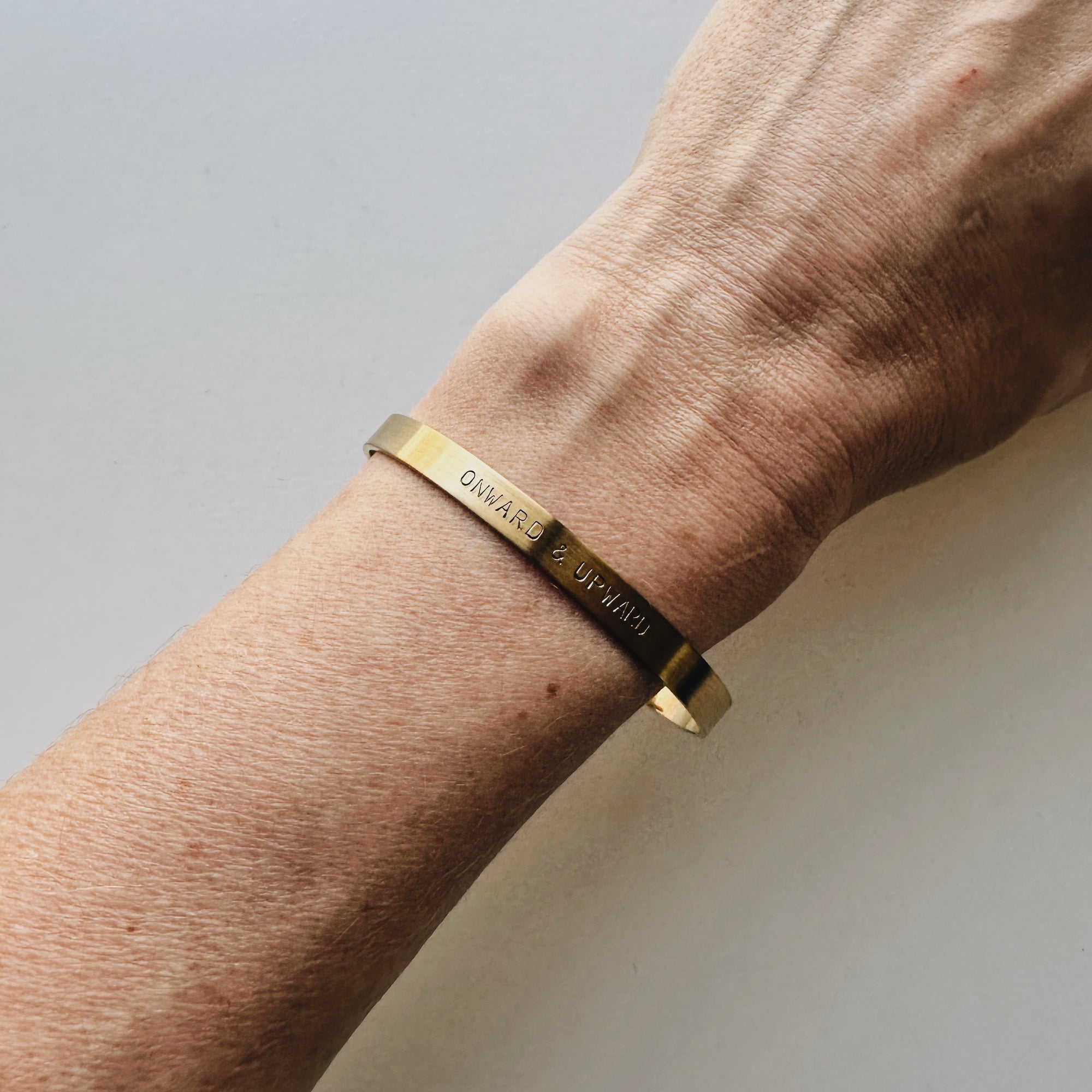 Onward &amp; Upward Cuff Bracelet