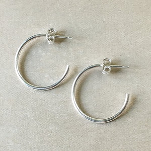 Open Hoop Earrings, large