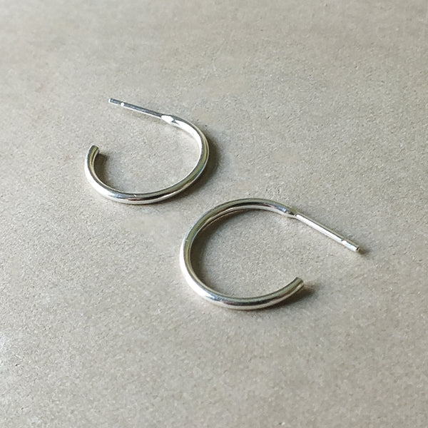 Open Hoop Earrings, medium