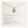 Sand Dollar Sea Necklace