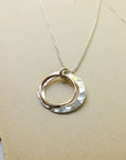 Through Thick & Thin Circles Necklace