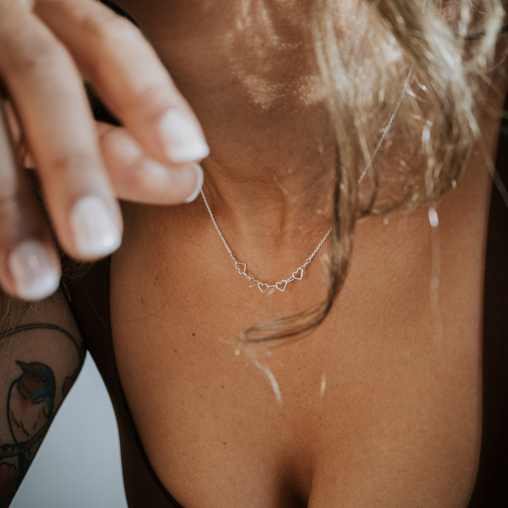 Heart Links necklace