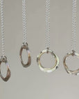 Through Thick & Thin Circles Necklace