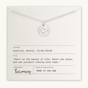 Watch the Stars Necklace in Silver