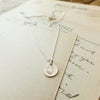 Horseshoe Tiny Charm Necklace