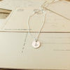 Tree Tiny Round Necklace