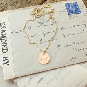 Loved Necklace